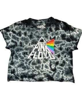 Original Retro Brand Black Tie-Dye Pink Floyd Youth T-Shirt XL